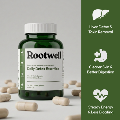 Rootwell Milk Thistle+ Complex To Support Liver Function and Flush Out Toxins