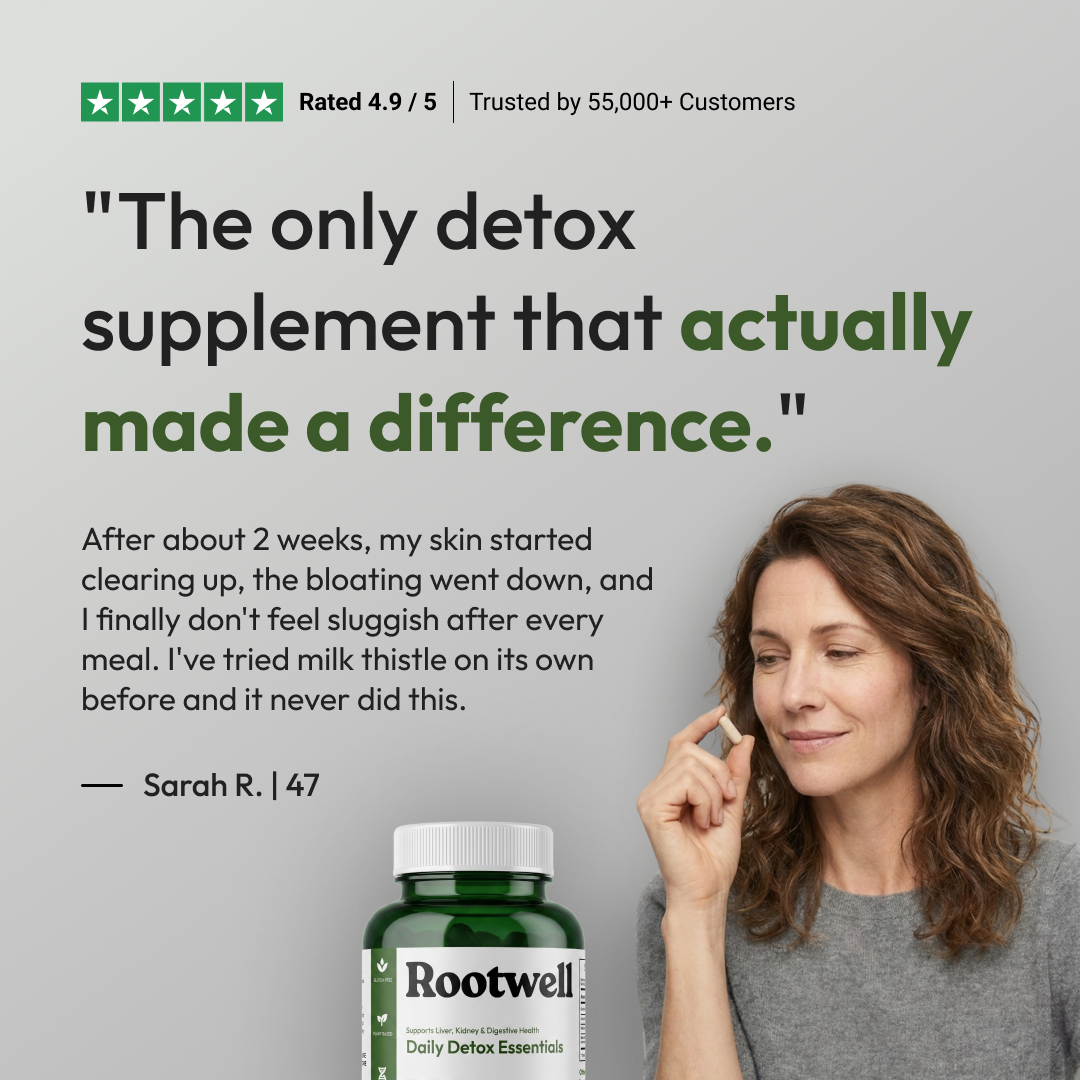 Rootwell Milk Thistle+ Complex To Support Liver Function and Flush Out Toxins