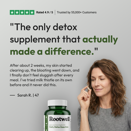 Rootwell Milk Thistle+ Complex To Support Liver Function and Flush Out Toxins